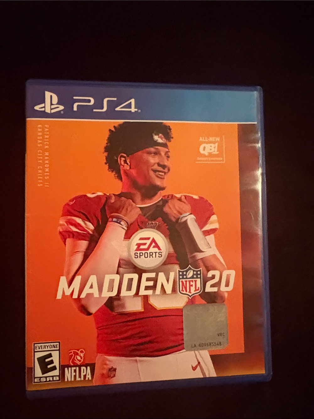 Madden NFL 20 PS4 - Orange Game Case